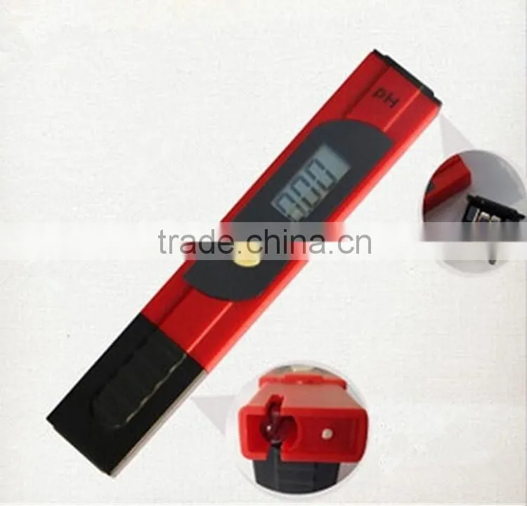 2016 New Protable LCD Digital PH Meter Pen of Tester with automatic calibration