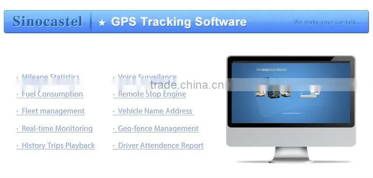 Camera surveilance car gps tracker