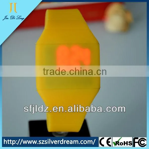 Colorful Fashion Digital LED Touch Screen Sport Wrist Watch Unisex