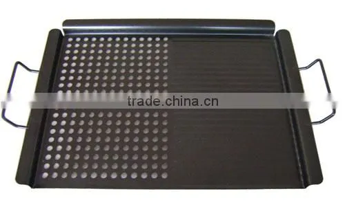 BBQ Cook Pan Grill Camping Cookware, 0.8mm Thickness KY12A