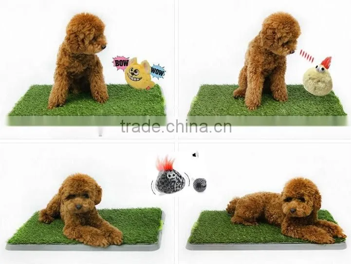 Vibrative and funny plusy pet toy