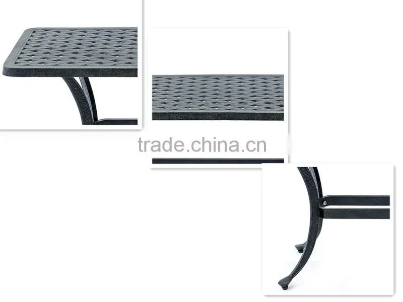 cheap modern led light up wrought iron teak led outdoor furniture