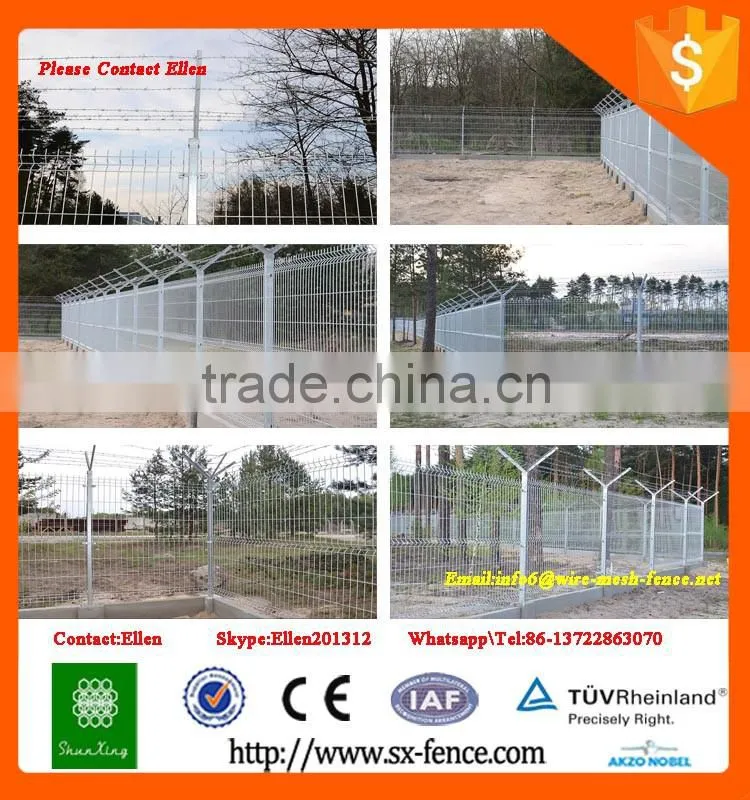 PVC Coated Wire Mesh Fence Manufacturer for Brazil market