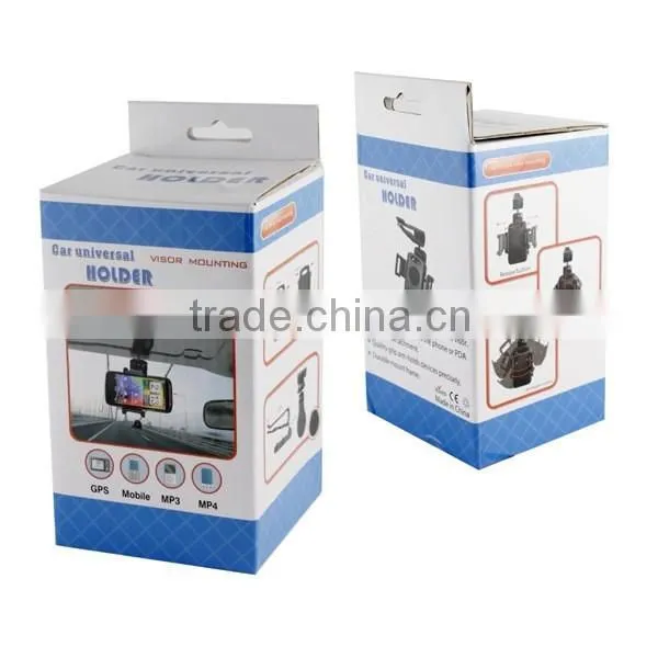 Latest mobile phone holder with sunlight shield car mount holder for phone PDA GPS