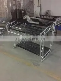aluminum movable truss table , dj booth table