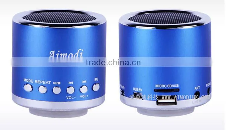 Portable MiNi Speaker with TFCard , FM radio function