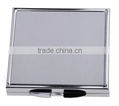 Sublimation heat transfer printing heart makeup mirror ,cosmetic mirror