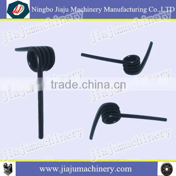 China torsion spring with high quality low price stainless steel and black oxidating surface