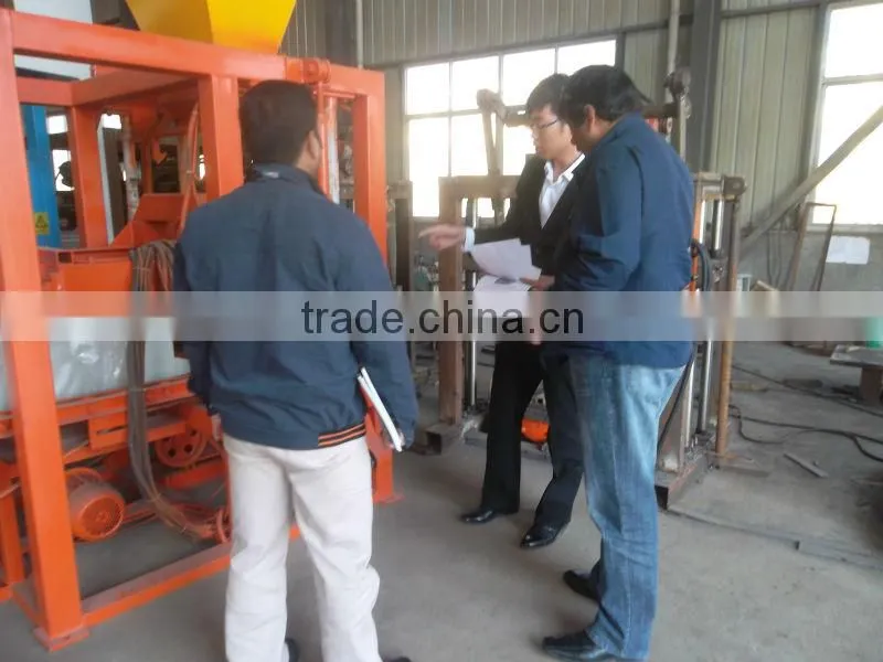 QHL4-25 low cost electric brick making machine manuafcturer