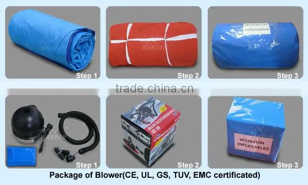 hot summer exciting inflatable used water park equipment