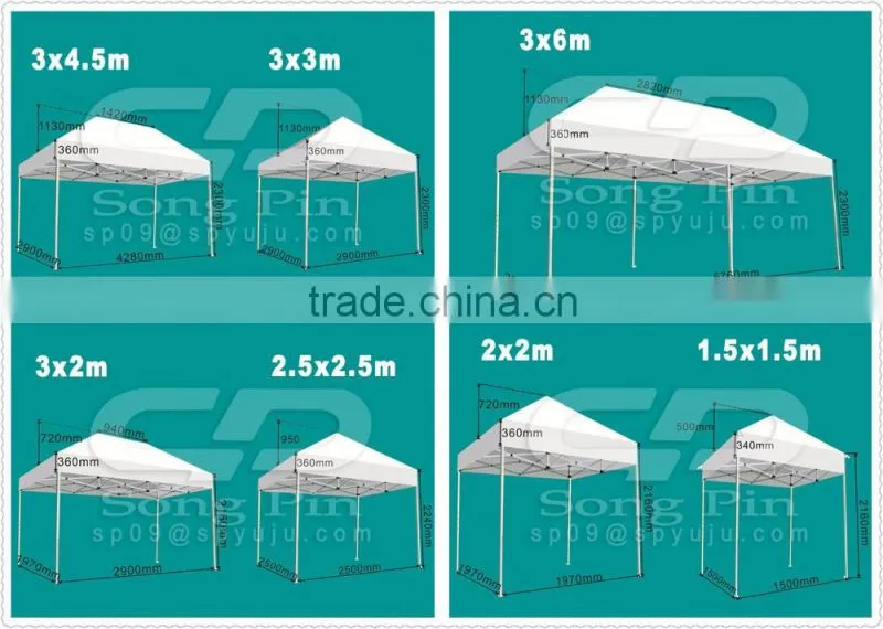 10x20 outdoor Pop up Canopy gazebo tents with Side