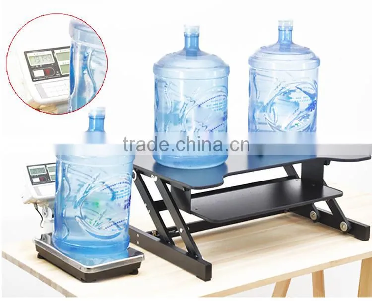 Ergonomic design portable and adjustable standing laptop stand