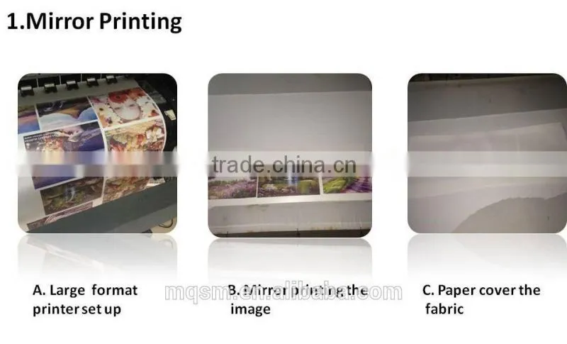 meiqing laser heat transfer printing paper for clothing