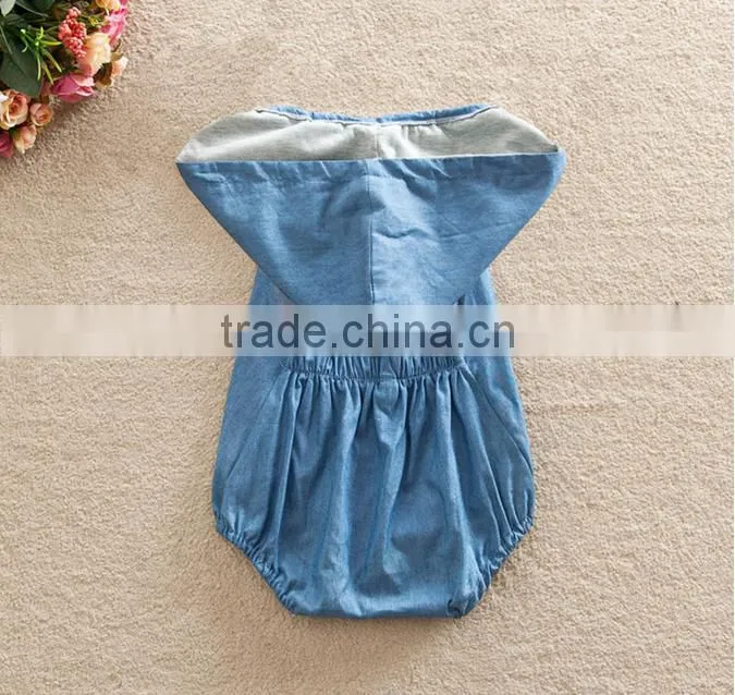 2016 baby girl denim dress designs