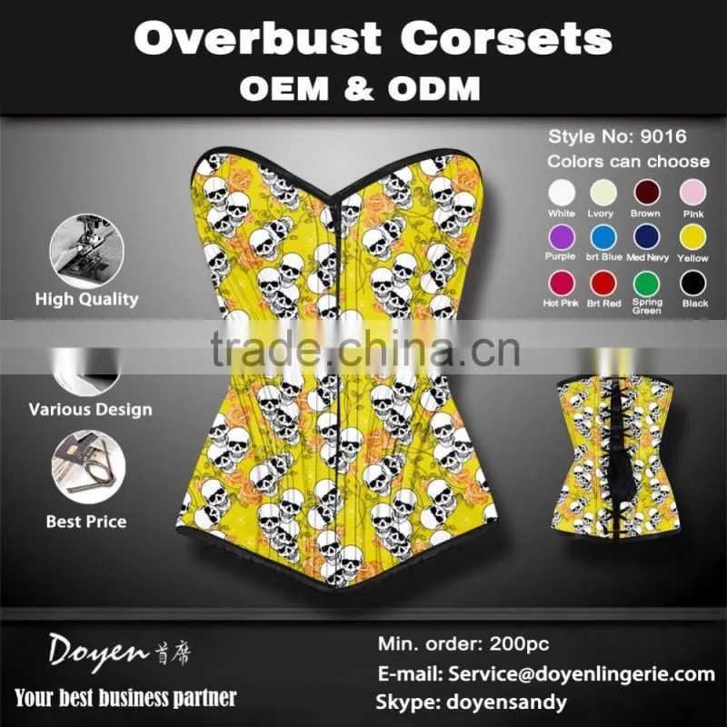 wholesale steel boned women body magic slim shaper corset