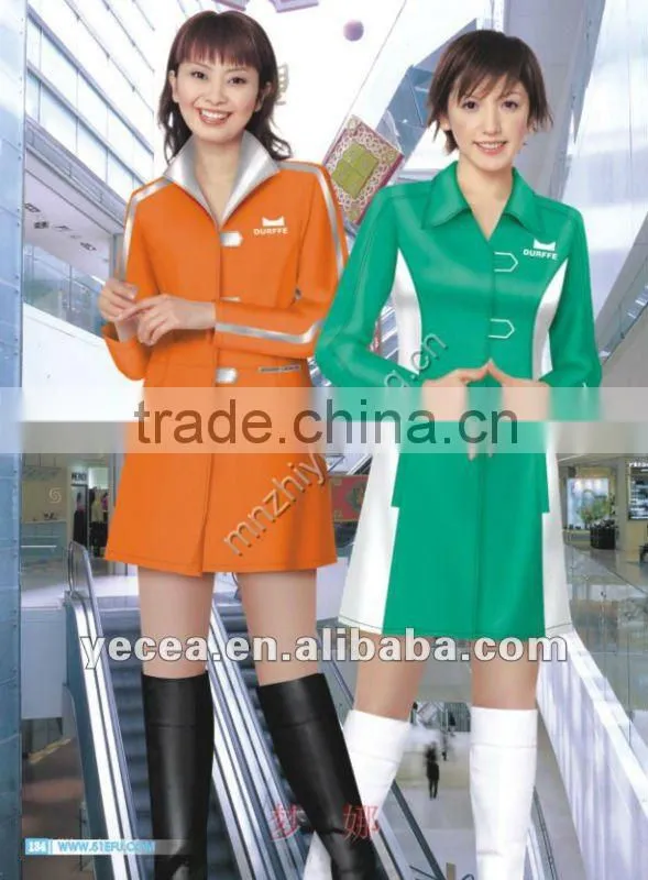 Wholesale inxpensive elegant promotional uniform (OEM)
