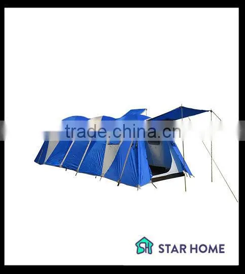 High quality waterproof big family camping tent, 8-10 person tent