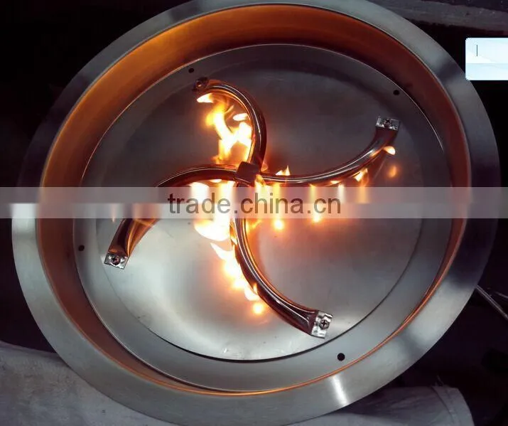 Round Gas Fire Pit Kits/Round metal outdoor patio firepit ,firepits