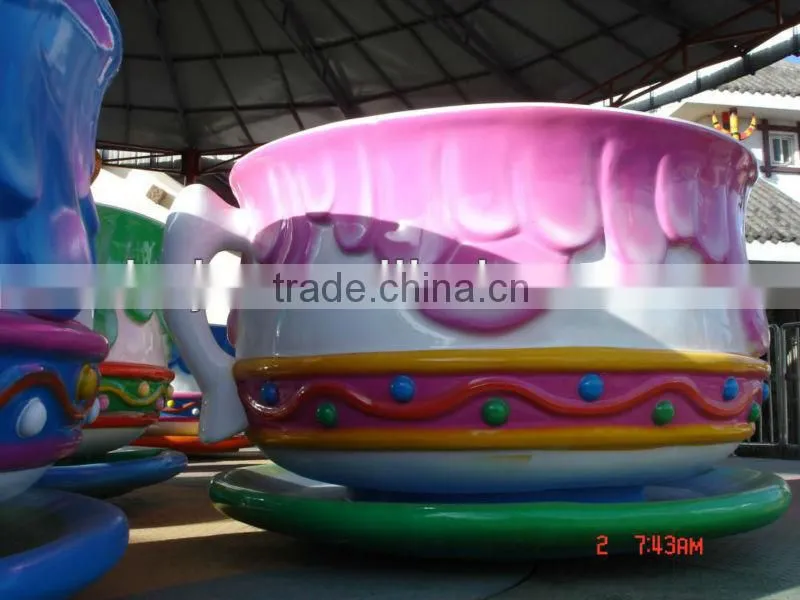 Outdoor Playground Coffee Cup Rides; Coffee Cup Amusement Rides For Sale