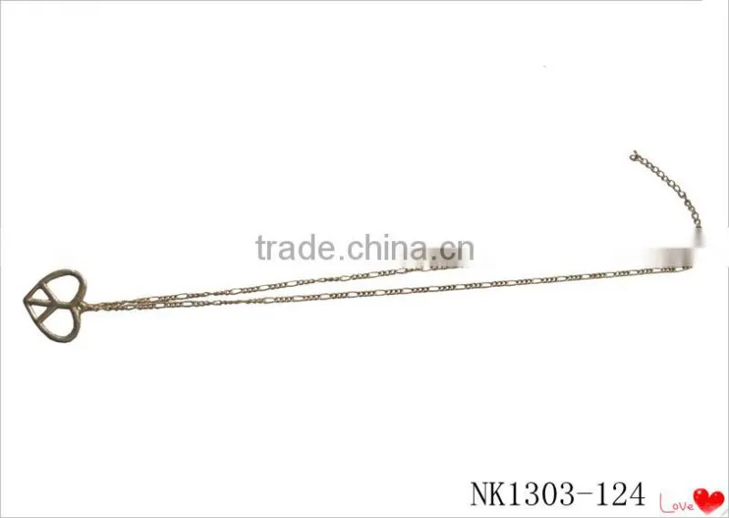 Diamond pendant chian necklace,elegant necklace for womems
