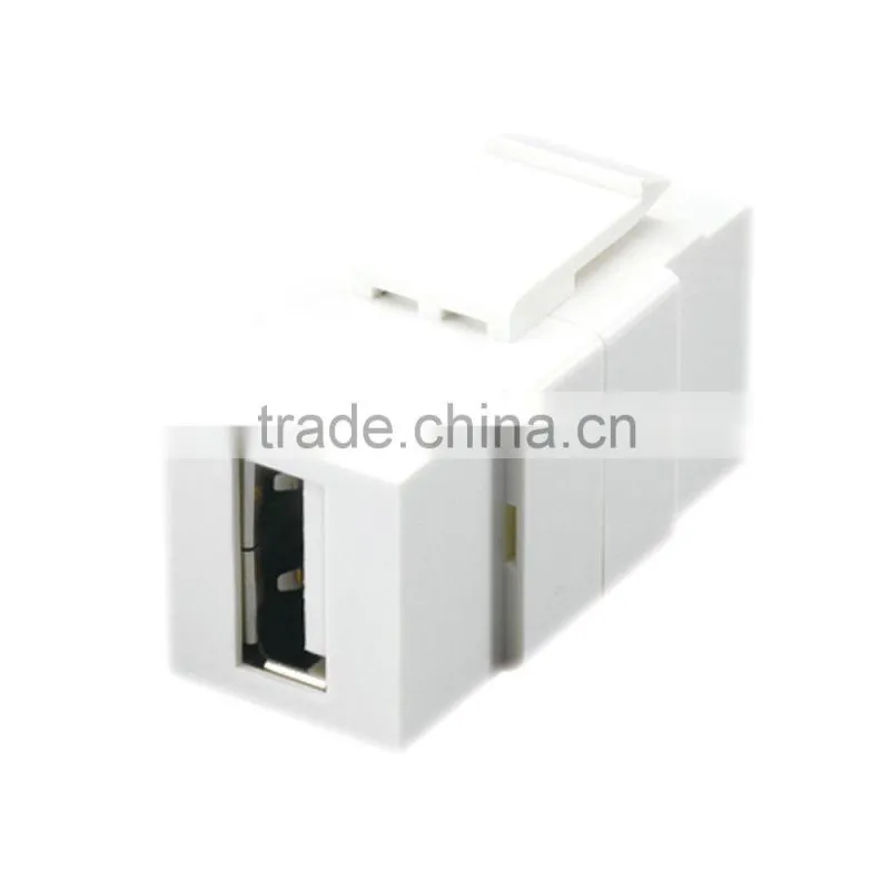 USB 2.0 A to A Inline USB 180 Degree Coupler