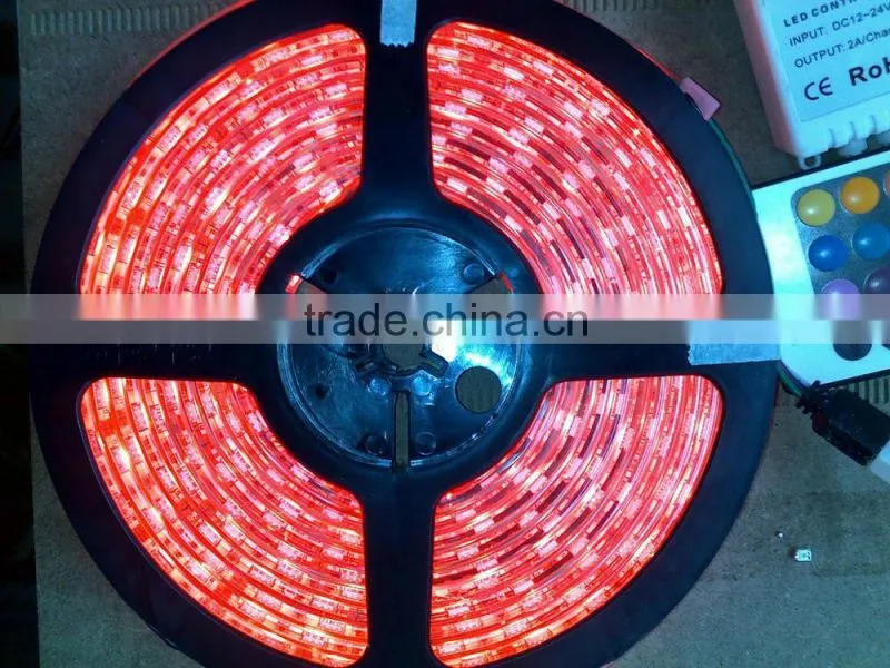 Waterproof strip 60leds/m 5050 SMD high quality led strip light for house decoration