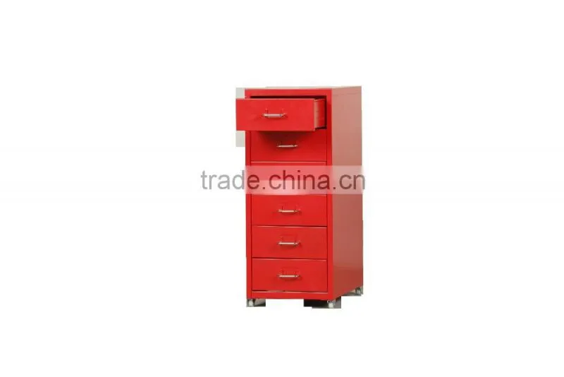 2016 NEW HOT SALES 6 drawer little steel office filling cabinet