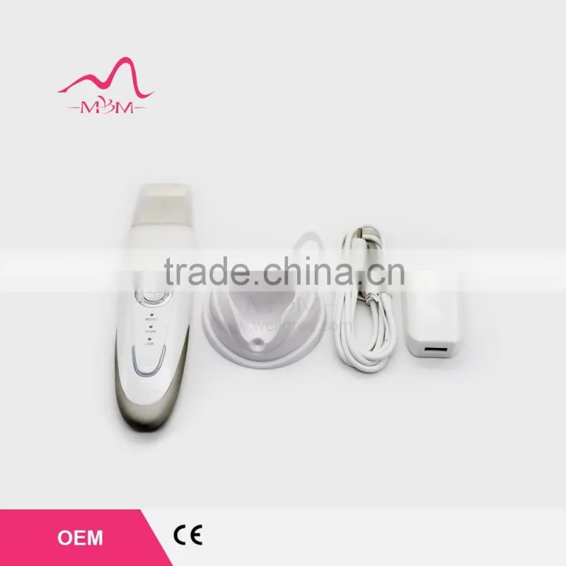 New product handhold Mini microcurrent microcurrent ultrasonic skin scrubber