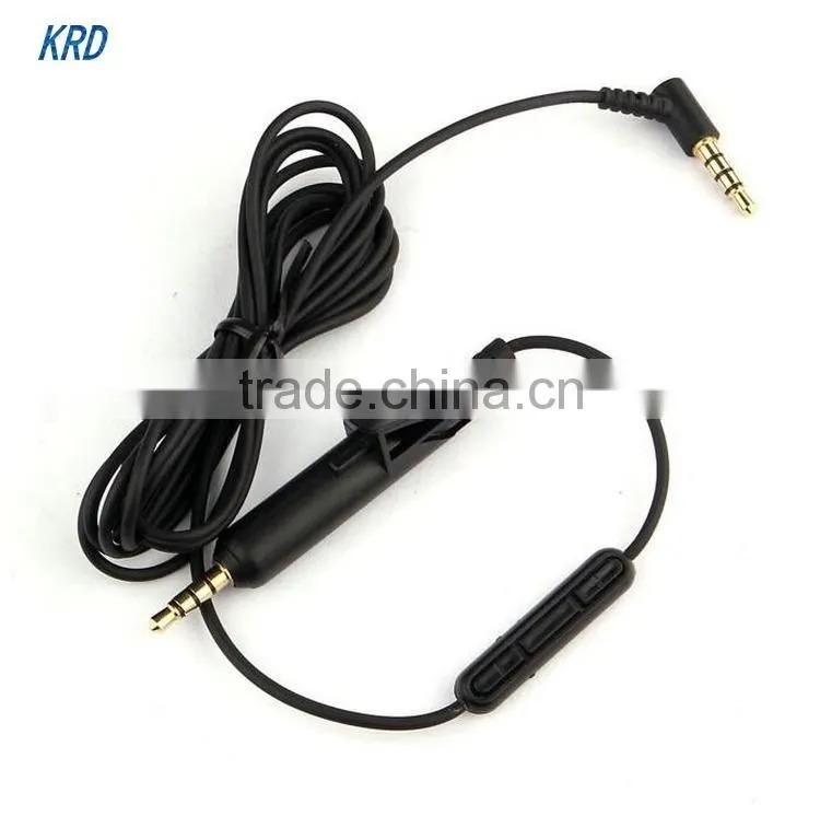 High Quality 3.5mm Replacement Audio Extension Cable Cord For Bose Quiet Comfort QC15 Headphones