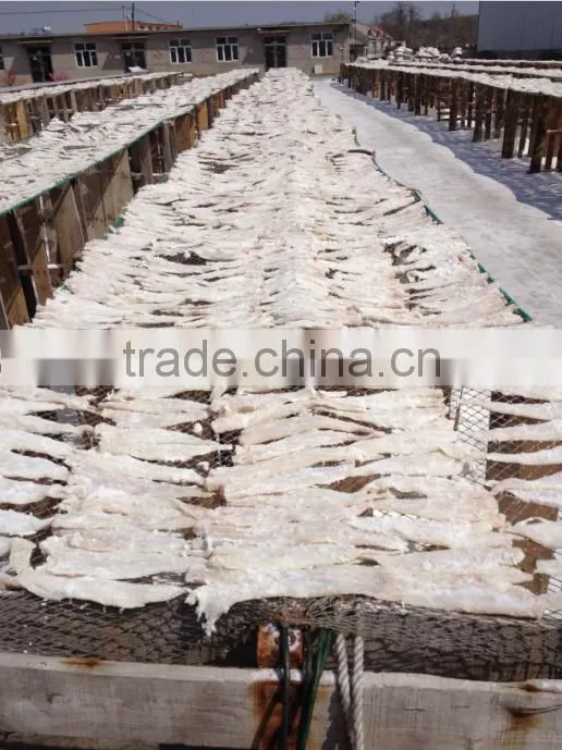 High Quality dry salted pollock fillet for Christmas Day