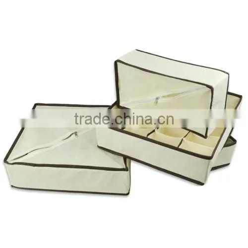 HOt! 4 PCS Sets Nonwoven Storage Boxes/Organizer (BBK098)