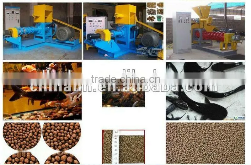 2012 Best seller wide output range automatically wet pet food extruder machine