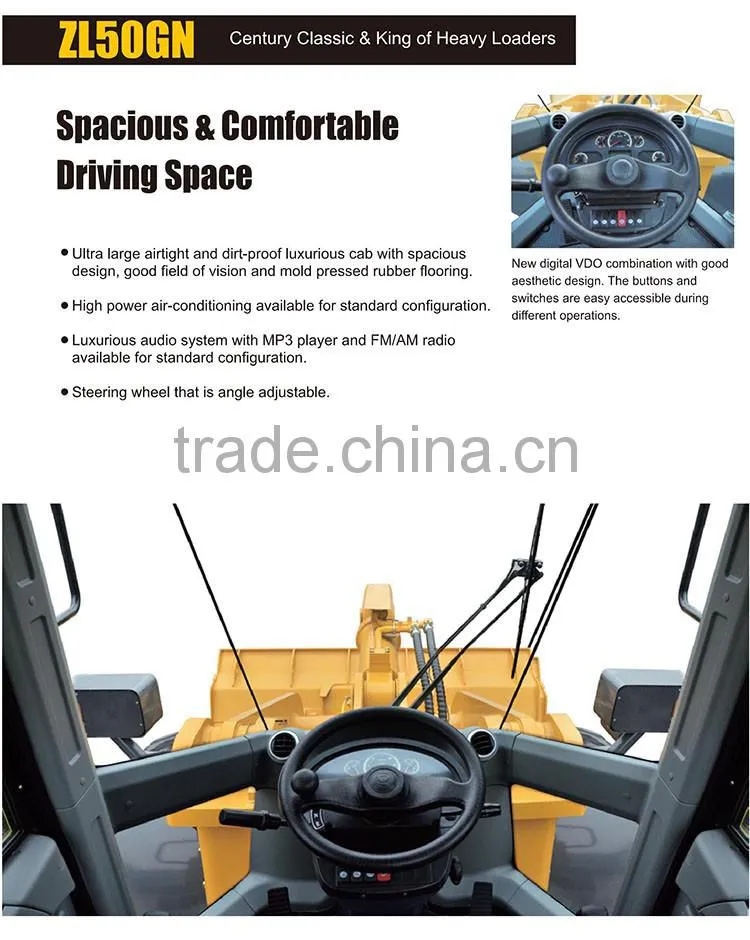 Farming Equipment Front End Loader XCMG ZL50GN