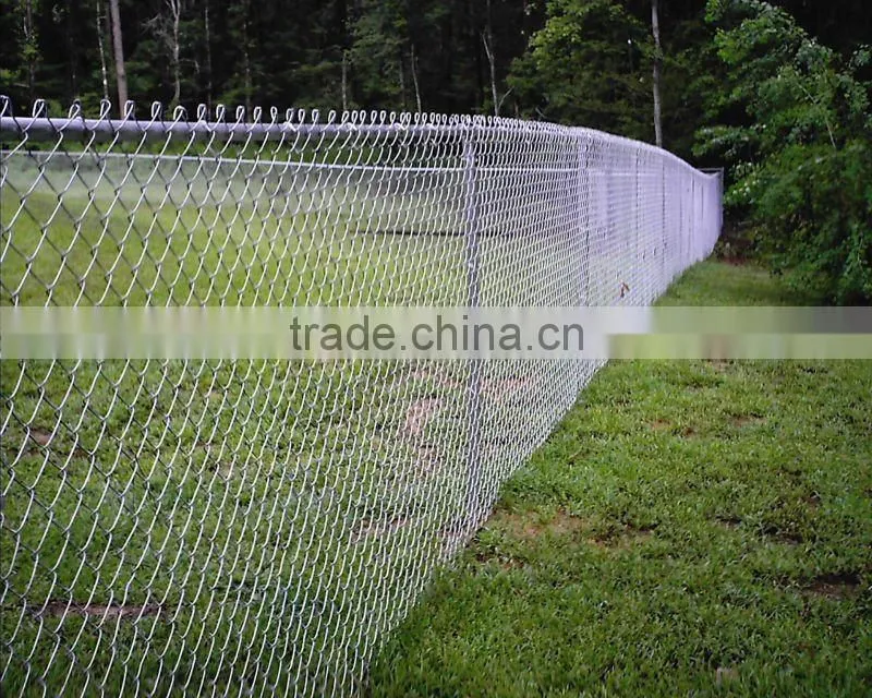 9 gauge chain link fence