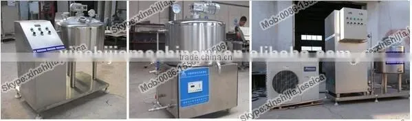 Stainless steel industrial small mini pasteurizer for milk