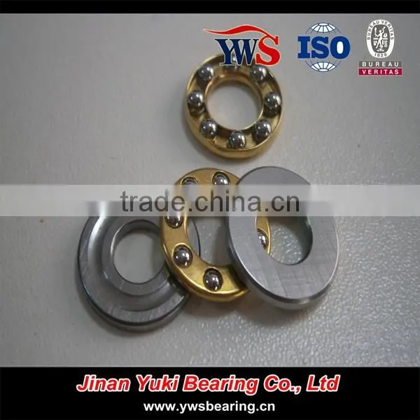 F6-14 F6-14M SF6-14M 6*14*5mm axial mini brass steel cage chrome stainless steel thrust ball bearing F6-14
