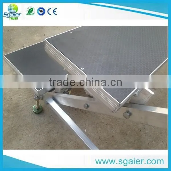 China Aluminum Folding Choir Stage Chorus Stage Choral Riser