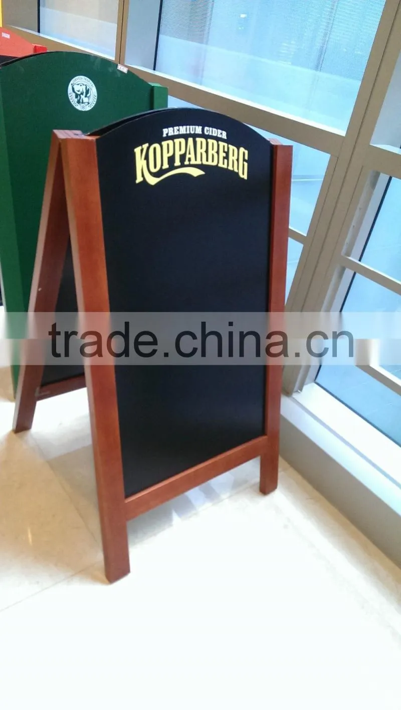wooden a frame chalk board sign folding sandwich boards signs
