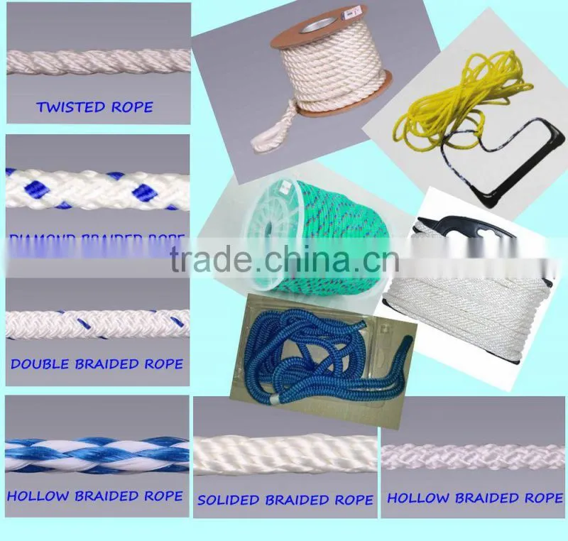 wholesale double braided nylon rope
