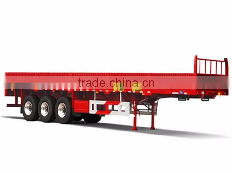 Cargo transport high strength steel heavy side wall semi trailer