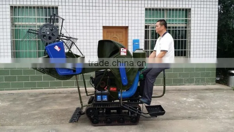 New small mini rice wheat combine harvester