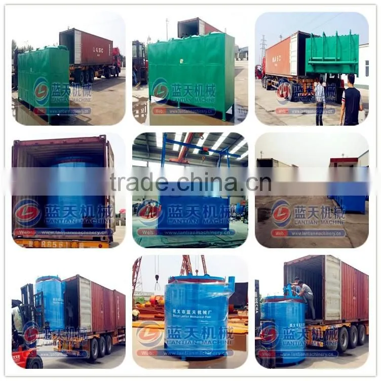 Bamboo Wood Briquette Coconut Shell Charcoal Furnace Carbonization Furnace