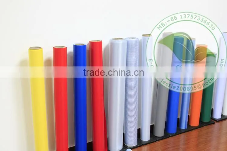 Waterproof Transparent pvc coated fabric /roller blind fabric