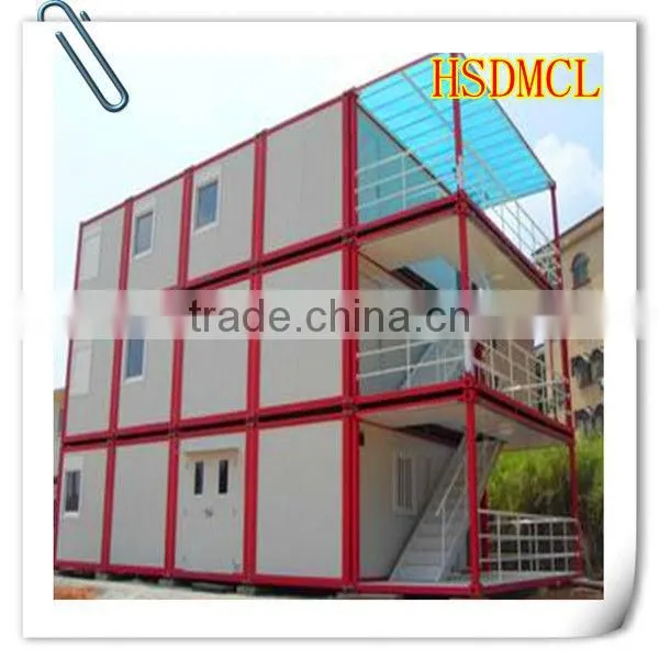 two bedrooms 20ft prefab shipping container homes
