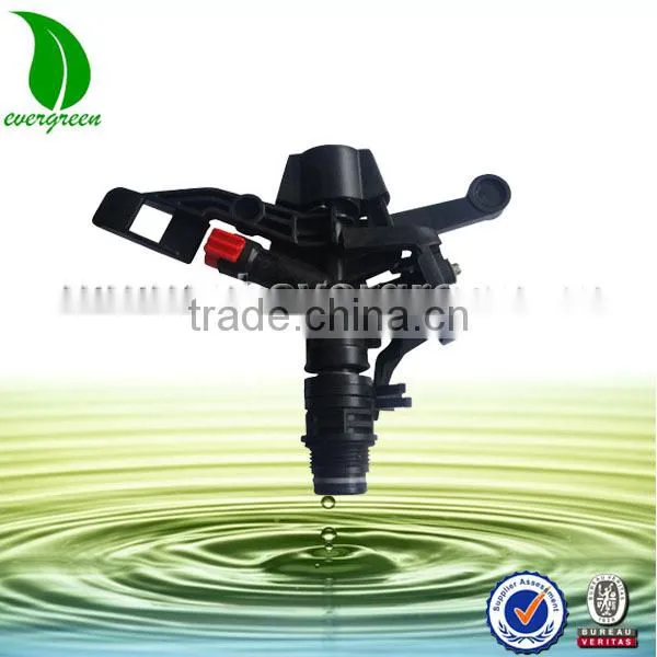 6004ADJ Cap 3/4" plastic impact agricultural sprinkler with cap