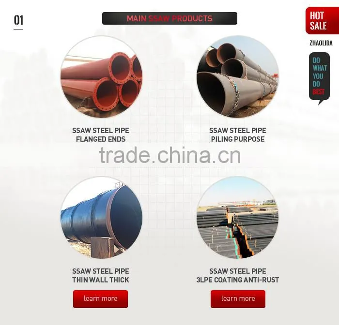Premium quality spiral duct machine helical welded pipe}