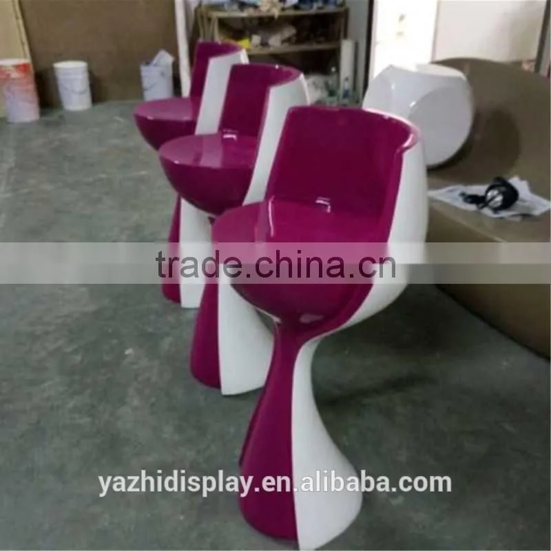 Modern Elegant Designs Fiberglass Chair For Home Or bar