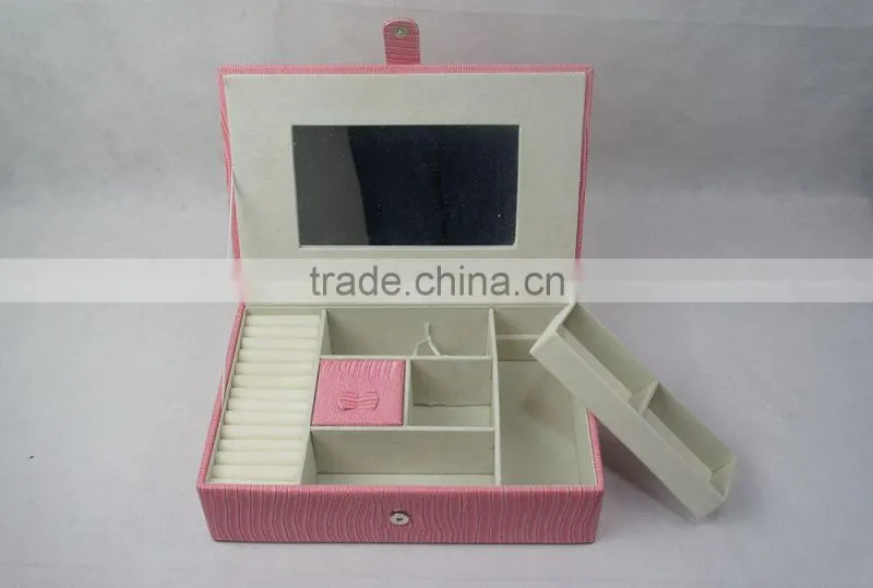 Jewelry Box Organizer Display Storage Case for Travel Home Use