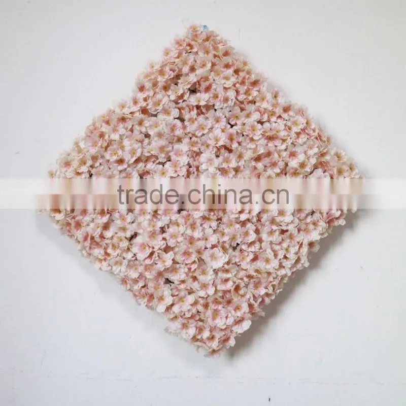 Artificial cherry blossom flower mat cherry carpet mat