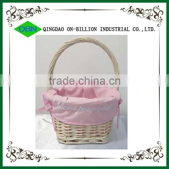 Wedding decoration flower girl basket